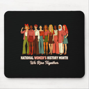 National women's history month 2026 feministNation Mouse Pad