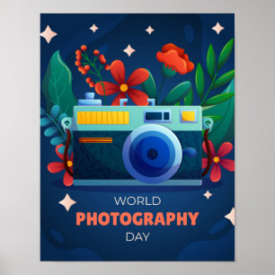 National World Photography Day Poster