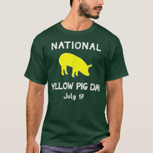 National Yellow Pig Day T-Shirt