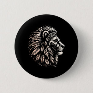 Native Aamerican Indian Day Pride Indigenous 6 Cm Round Badge