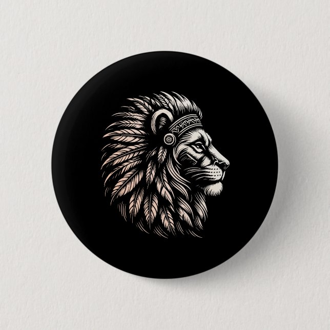Native Aamerican Indian Day Pride Indigenous 6 Cm Round Badge (Front)