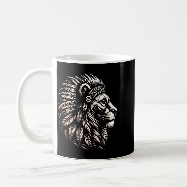 Native Aamerican Indian Day Pride Indigenous Coffee Mug (Left)