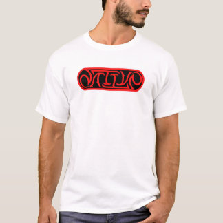 NATIVE Ambigram (black/red) T-Shirt