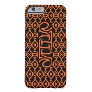 Native Ambigram (Orange) Barely There iPhone 6 Case