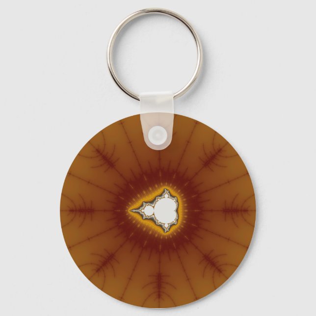 Native America - Fractal Key Ring (Front)