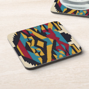 Native American Abstract Tribute 01 Coaster