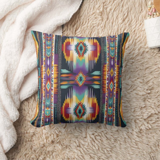 Native American Abstract Tribute S4 Cushion (Blanket)