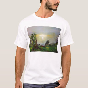 Native American Art Island Walk Men's shirts