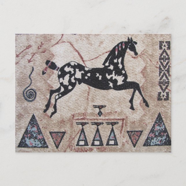 Native American Art Postcard (Front)