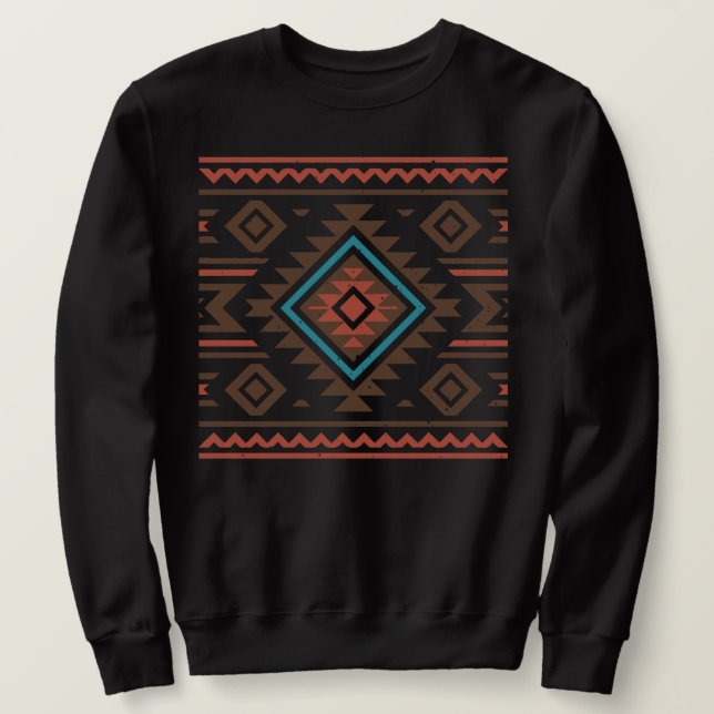Native American Art Sweatshirt (Design Front)