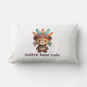 Native American Bear Lumbar Cushion