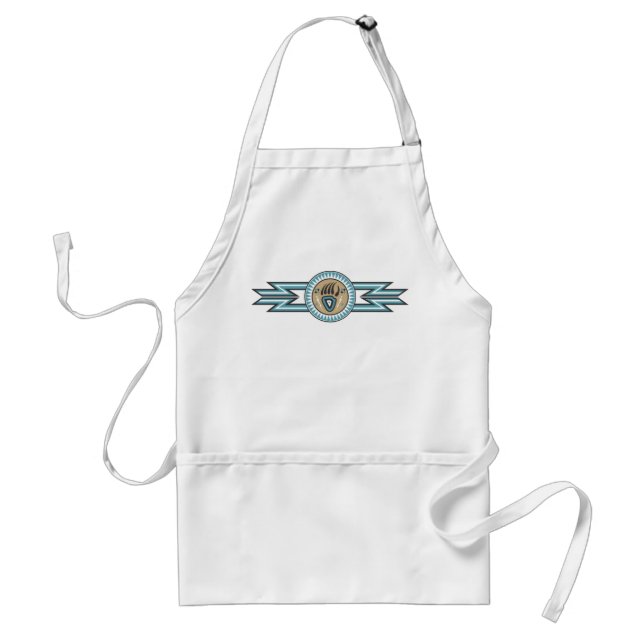 Native American Bear Paw Standard Apron (Front)