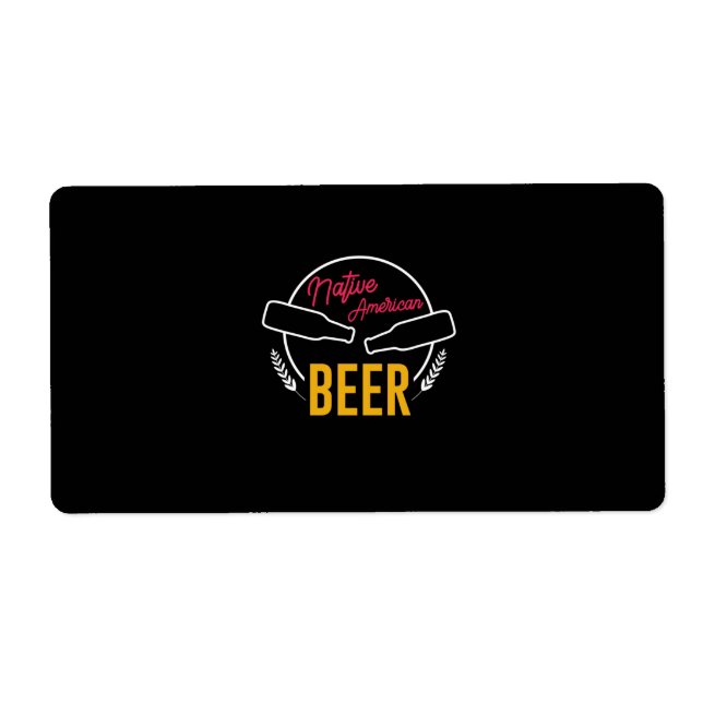 Native American Beer (Front)