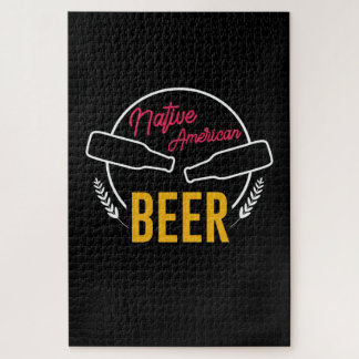 Native American Beer Jigsaw Puzzle