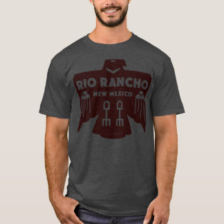 Native American Bird Rio Rancho New Mexico Brown T-Shirt
