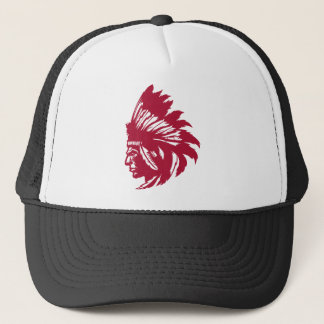 Native American Bird Trucker Hat