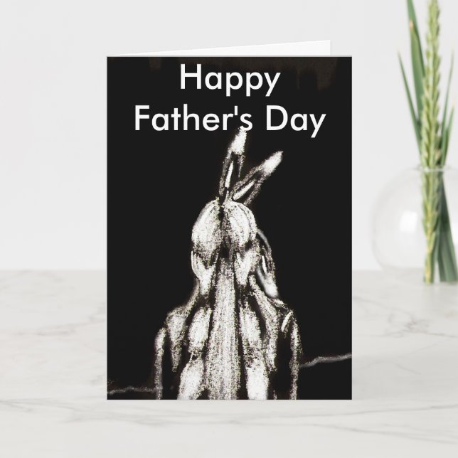 Native American Boy, Happy Father's Day Card (Front)