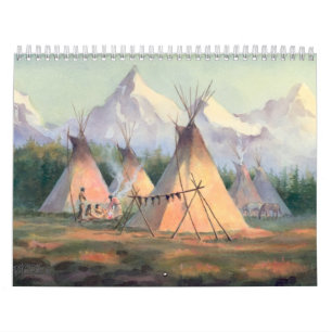 NATIVE AMERICAN CALENDAR 2016 by SHARON SHARPE