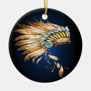 Native American Chief Headdress Ornament