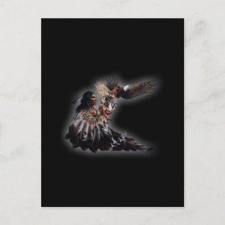 Native American Chief Postcard