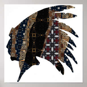 Native American Chief Poster