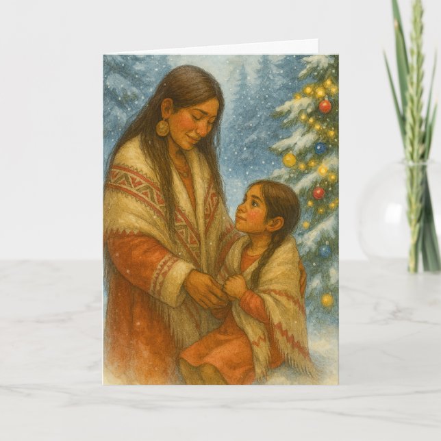 Native American Christmas Card (Front)