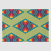 Native American Colourful Repeating Pattern 