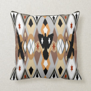 Native American Crow Pillows