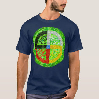 Native American Culture  Medicine Wheel Mandala T-Shirt