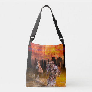 Native American Dancer ROLLING THUNDER Crossbody Bag