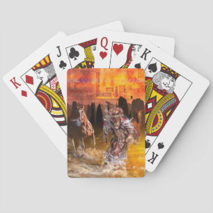 Native American Dancer ROLLING THUNDER Playing Cards