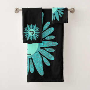 Native American Dancing Kokopelli Bath Towel Set