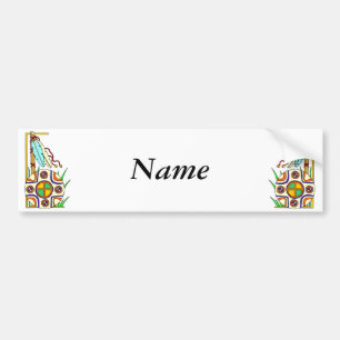 Native American Design Bumper Sticker