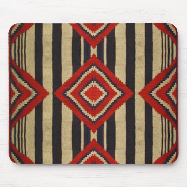 Native American Design Mouse Pad (Front)