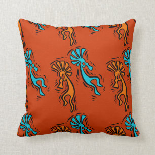 Native American Design Throw Pillow