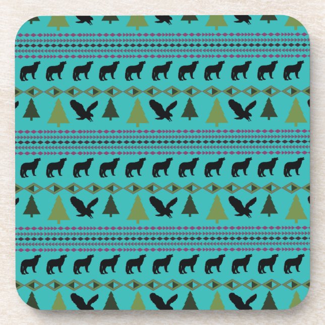 Native American Designs Coaster (Front)