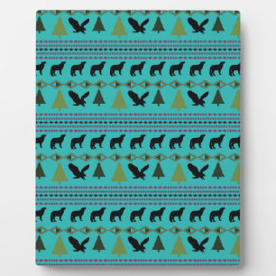 Native American Designs Plaque