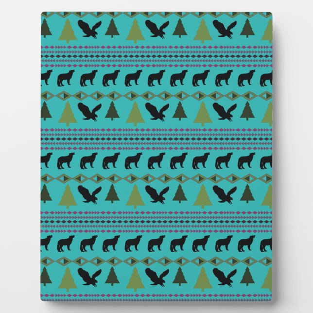 Native American Designs Plaque (Front)