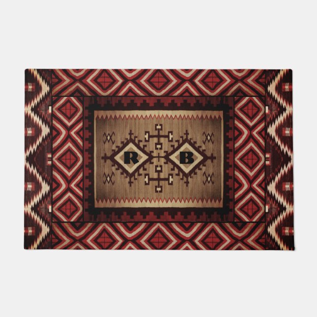Native American Doormat w/out your initials (Front)