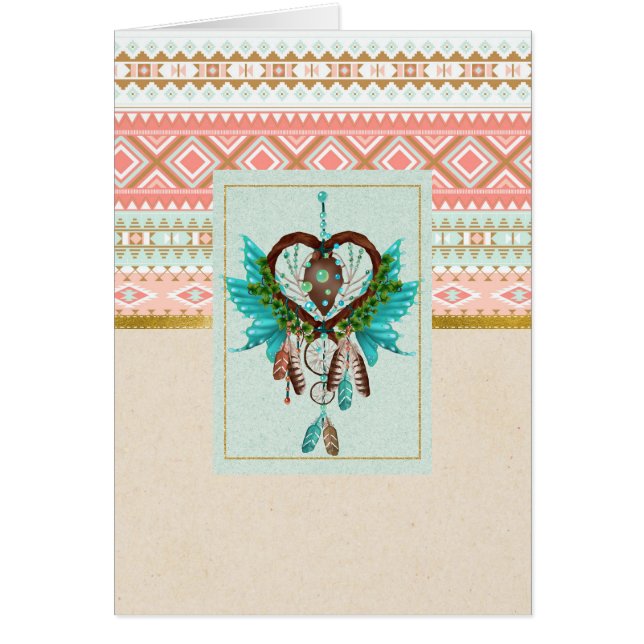 Native American Dreamcatcher All Occasion Card (Front)