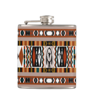 Native American Dreamcatcher Flask
