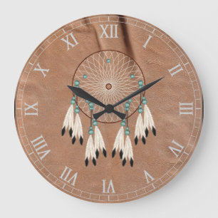 Native American Dreamcatcher Wall Clock