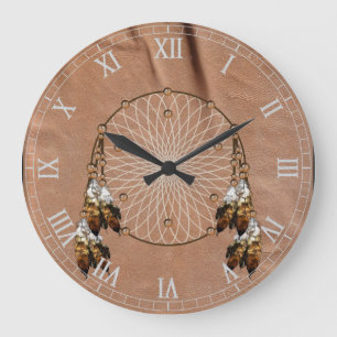Native American Dreamcatcher Wall Clock
