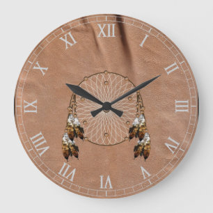 Native American Dreamcatcher Wall Clock