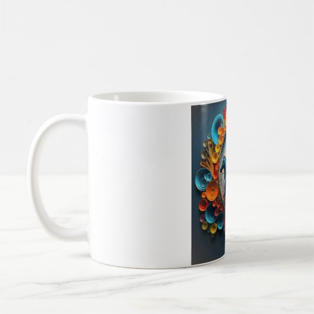 "Native American Dreamscape" Coffee Mug (Left)