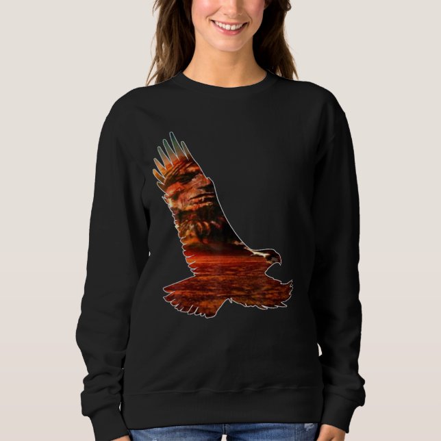 Native American Eagle Sweatshirt (Front)