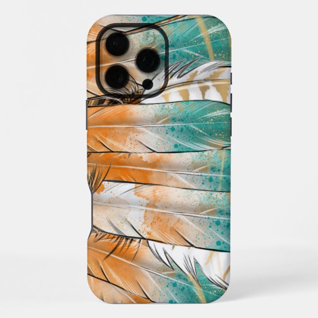 Native American Feather iPhone Case (Back)