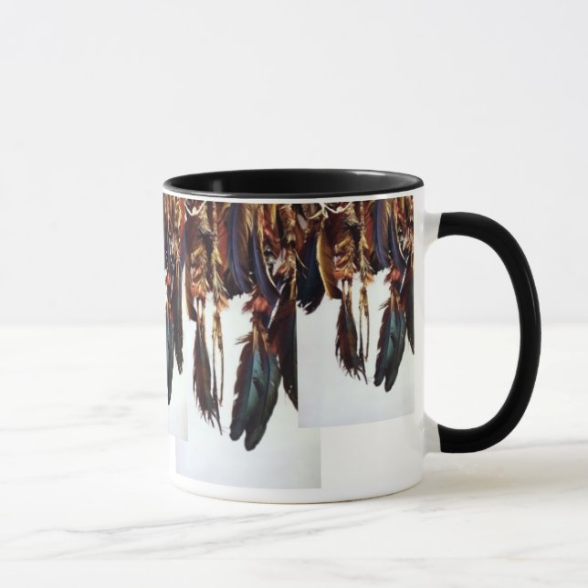 Native American Feathers Mug (Right)