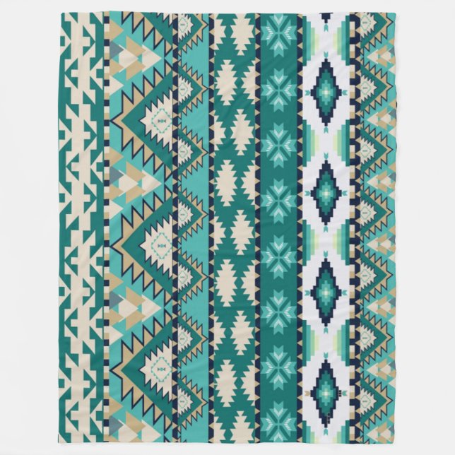 Native American Fleece Blanket (Front)
