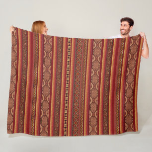 Native American Fleece Blanket